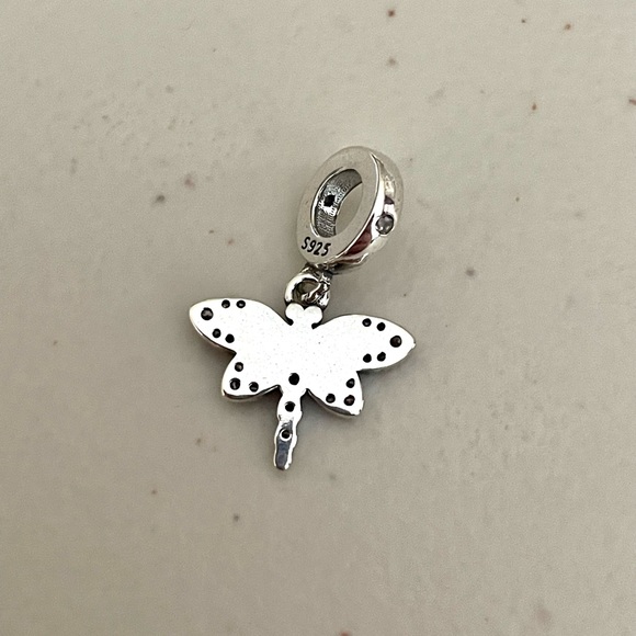 Vibrant Dragonfly Bracelet Charm - Picture 2 of 2